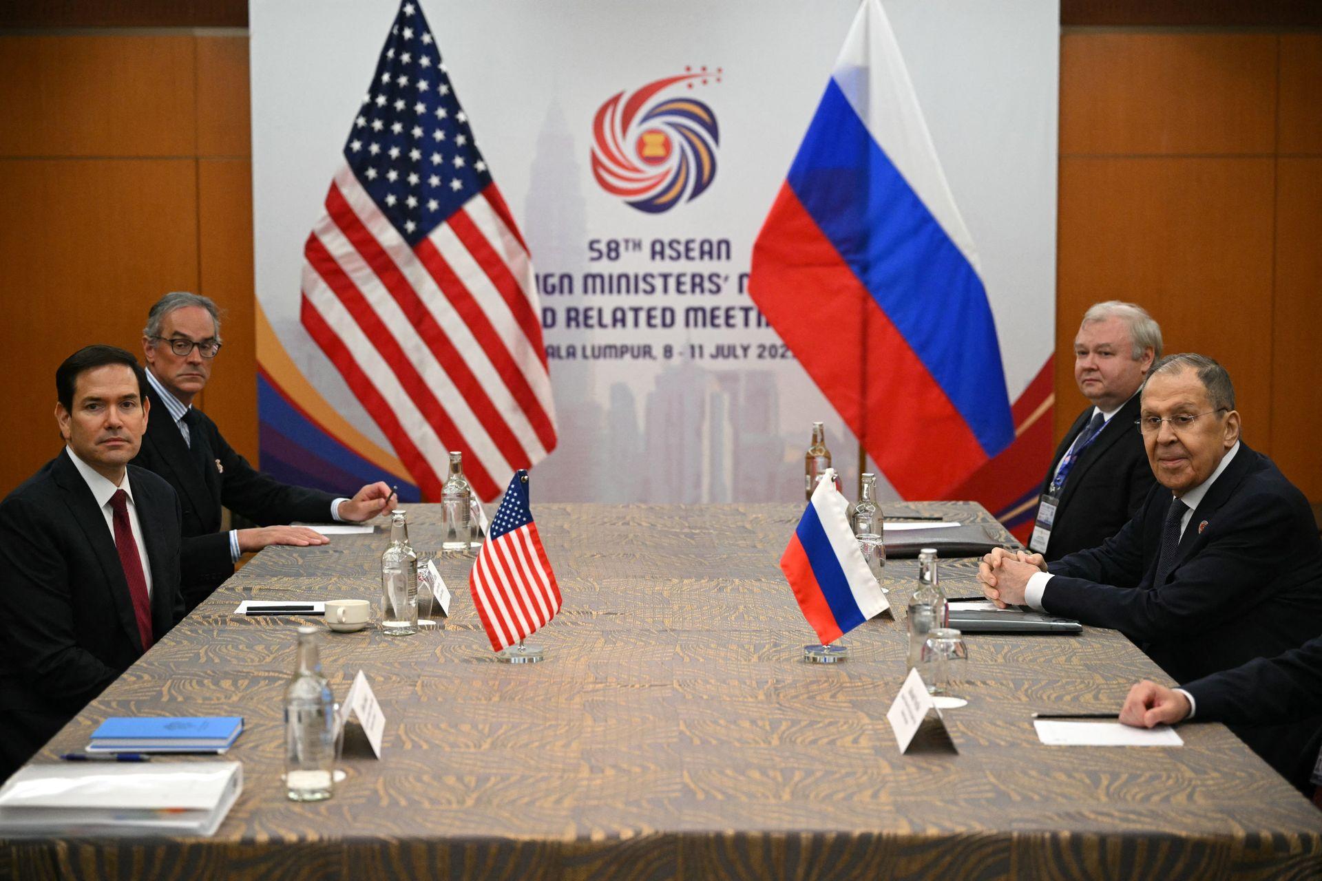 Rubio, Lavrov meet in Malaysia in 2nd face-to-face meeting