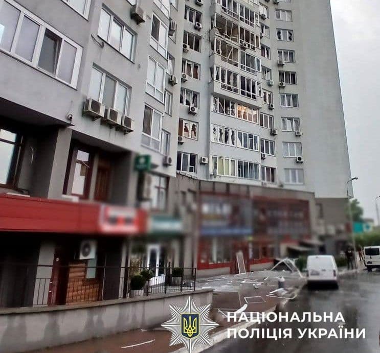 Russia's drone attack on Kyiv leaves 8 people injured, including 3-year-old