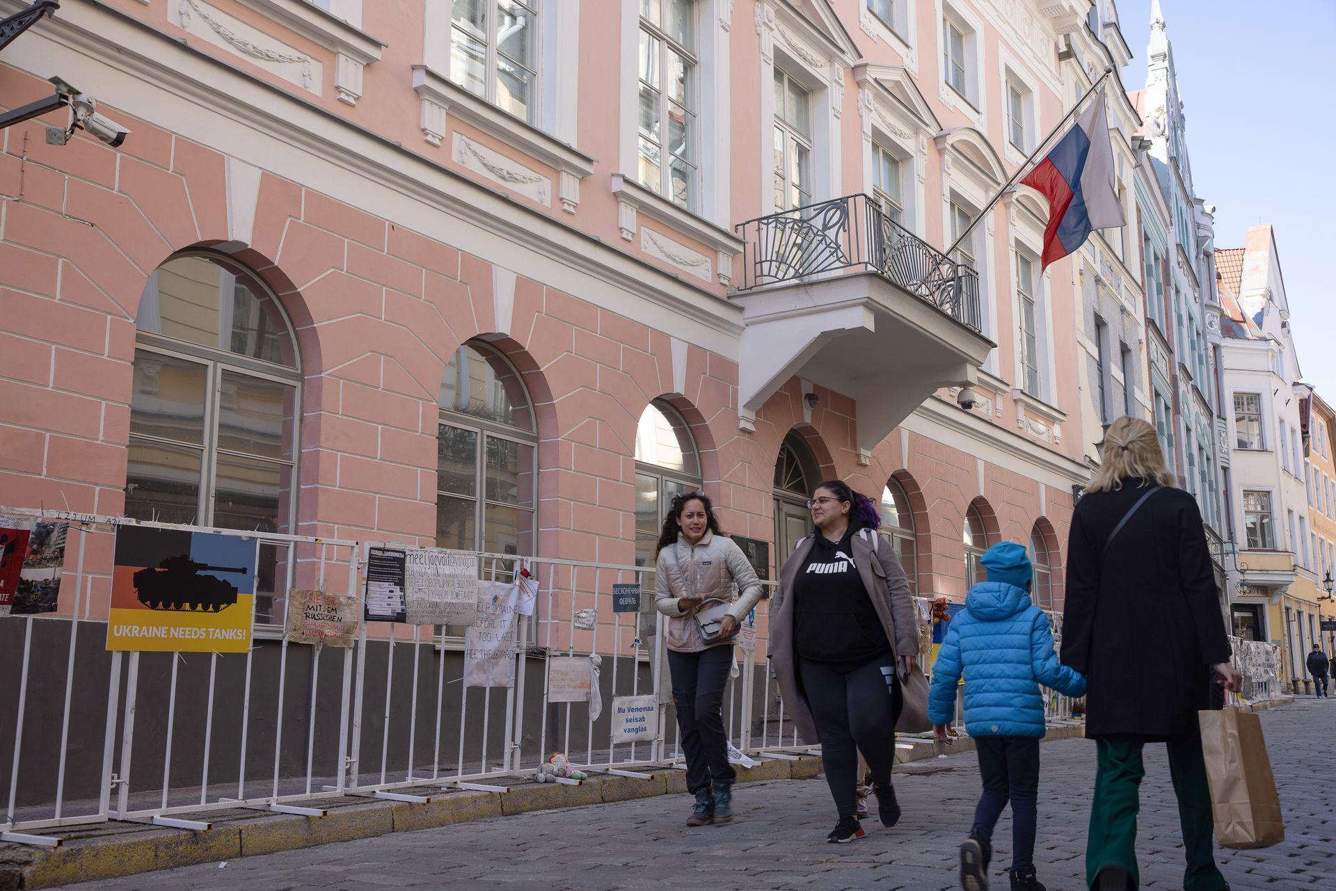 Estonia expels senior Russian diplomat for alleged subversion, sanctions violations
