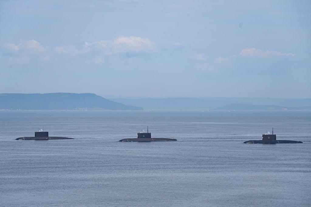 Russian nuclear submarine base hit by tsunami, satellite images reveal