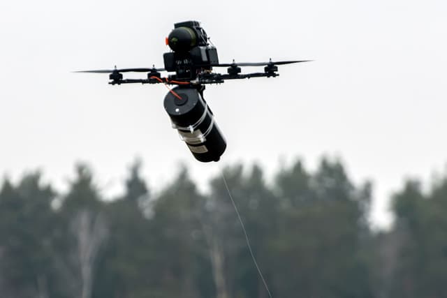 Russian fiber optic FPV drone reaches Kharkiv for 1st time since start ...