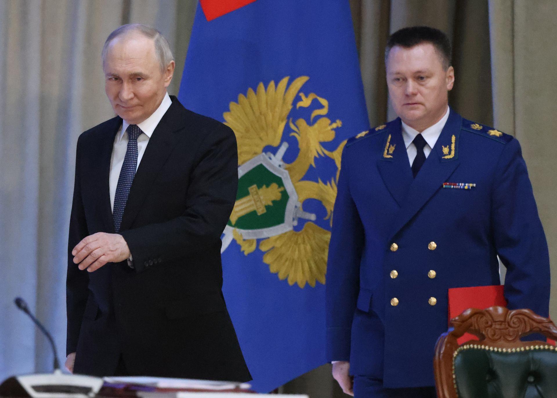 Russia's top prosecutor, key figure in dissent crackdown, poised to become new Supreme Court head
