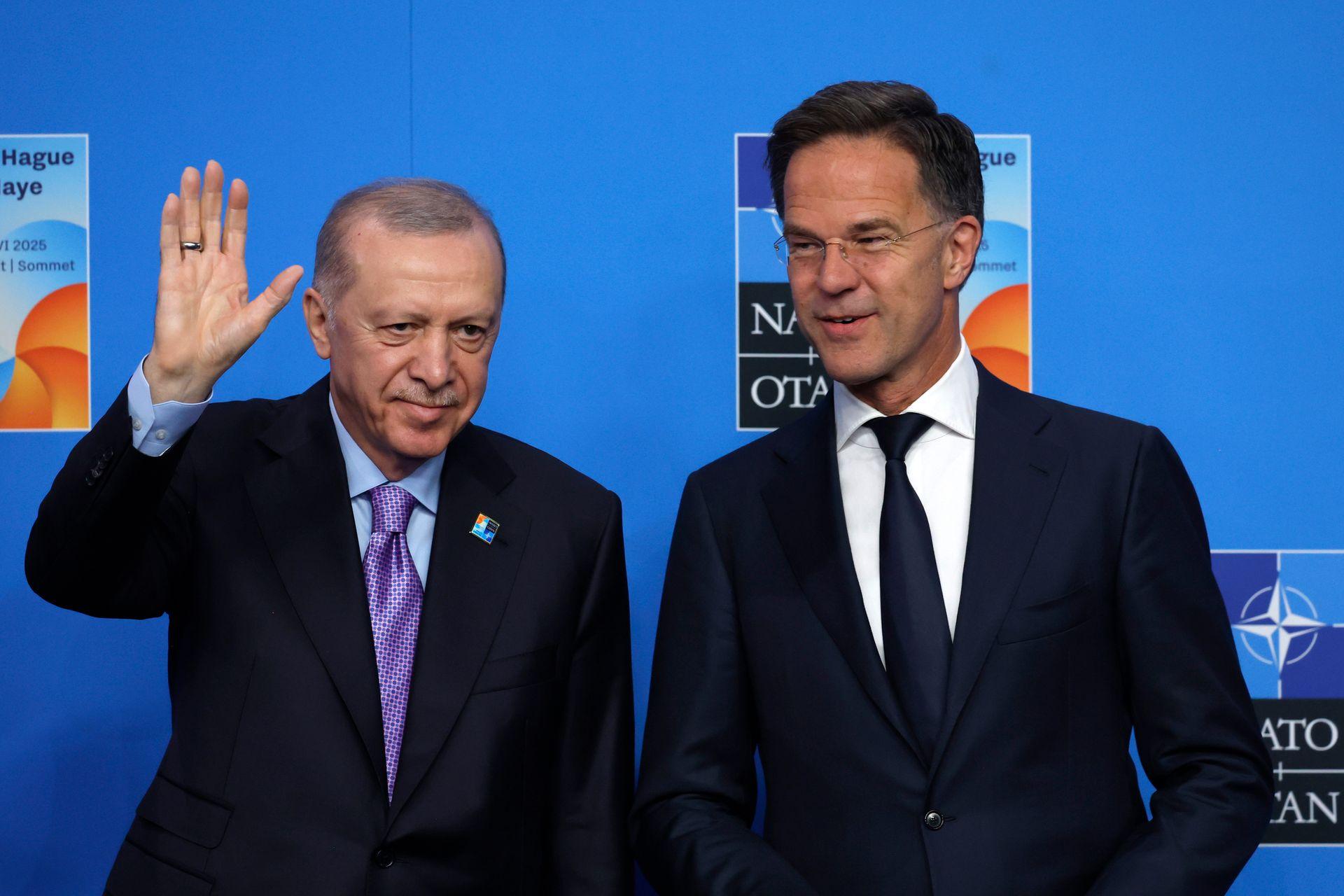 Rutte, Erdogan discuss Ukraine peace process, Black Sea security