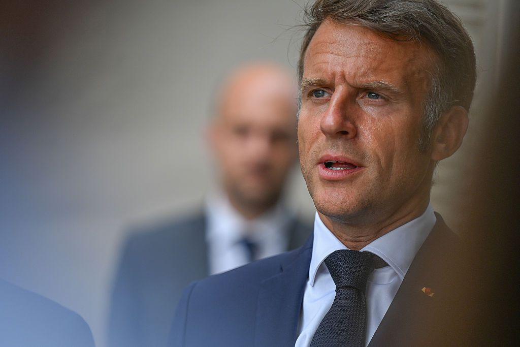 US will support Ukraine security guarantees, but no NATO membership, Macron says