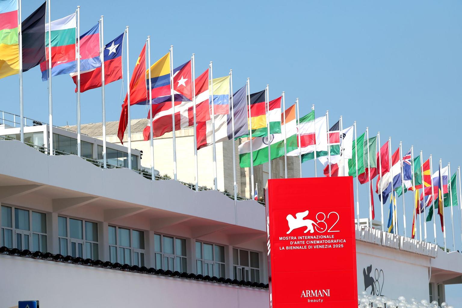 'Supporting more terror' — Ukraine slams Russian flag display at Venice Film Festival