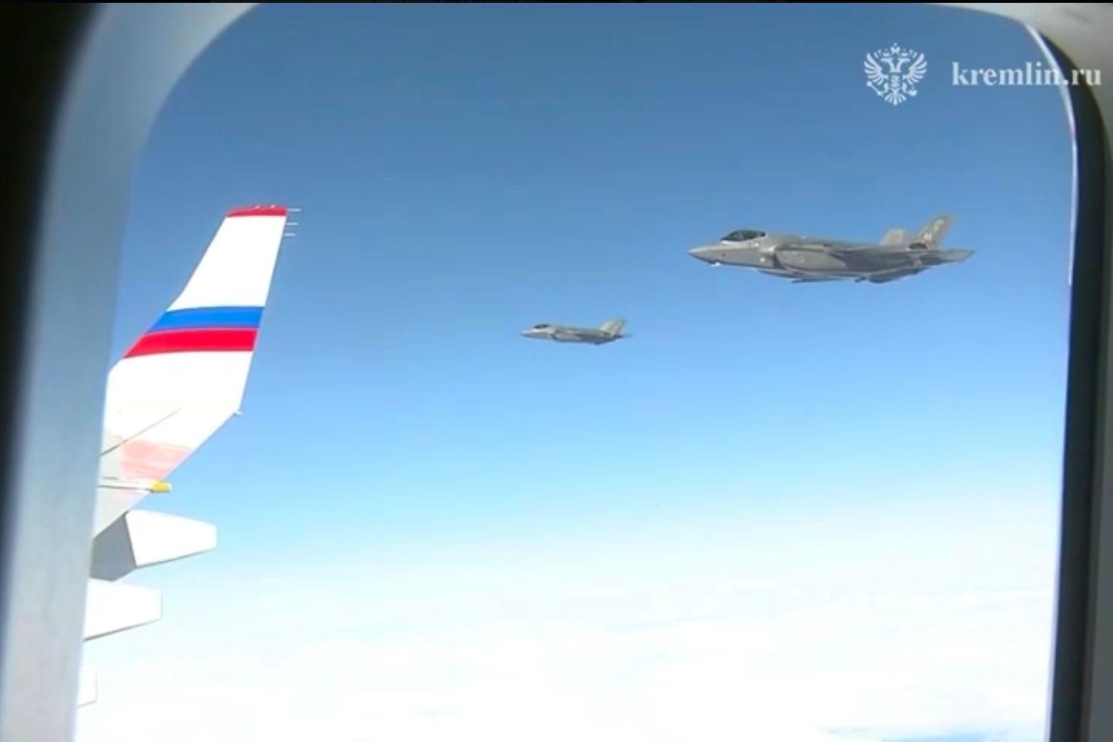 Kremlin brags about US jets escorting Putin’s plane after Alaska summit