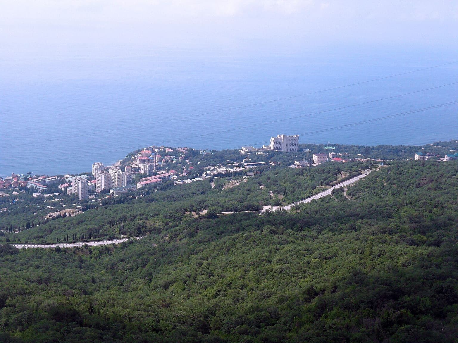 Ukrainian drones strike resort in occupied Crimea near Russian state dachas, Kremlin proxy says