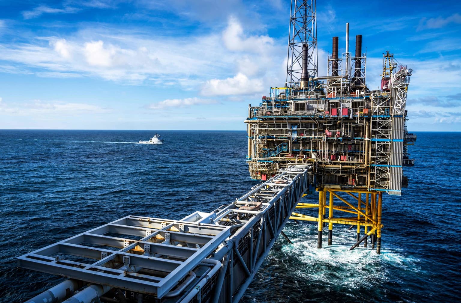 Unidentified drone spotted over Norwegian gas field, police investigating