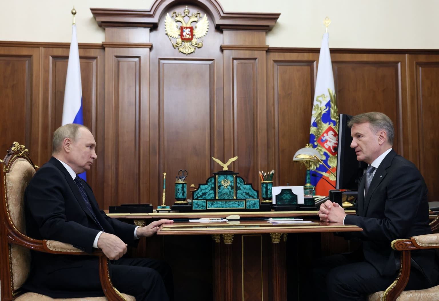 Putin's clash with Russia's top banker shows increasing disconnect over war economy, experts say