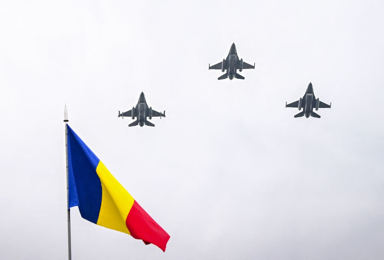 Romania scrambles F-16s as Russian drone crosses Ukraine's Danube River border