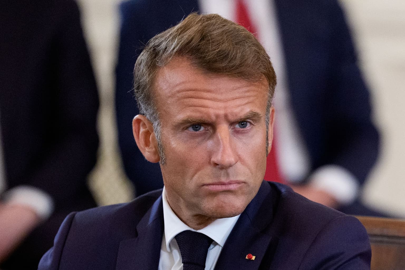 Macron opposes seizure of Russian frozen assets, citing 'respect' for international law