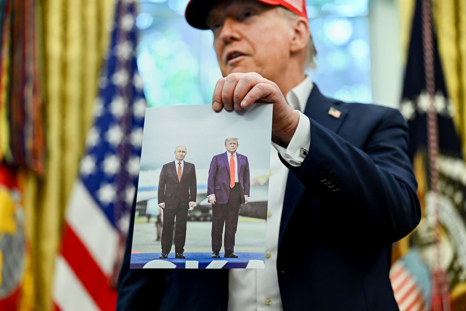 Alaska summit with Trump 'gave Putin what he wanted,' Zelensky says