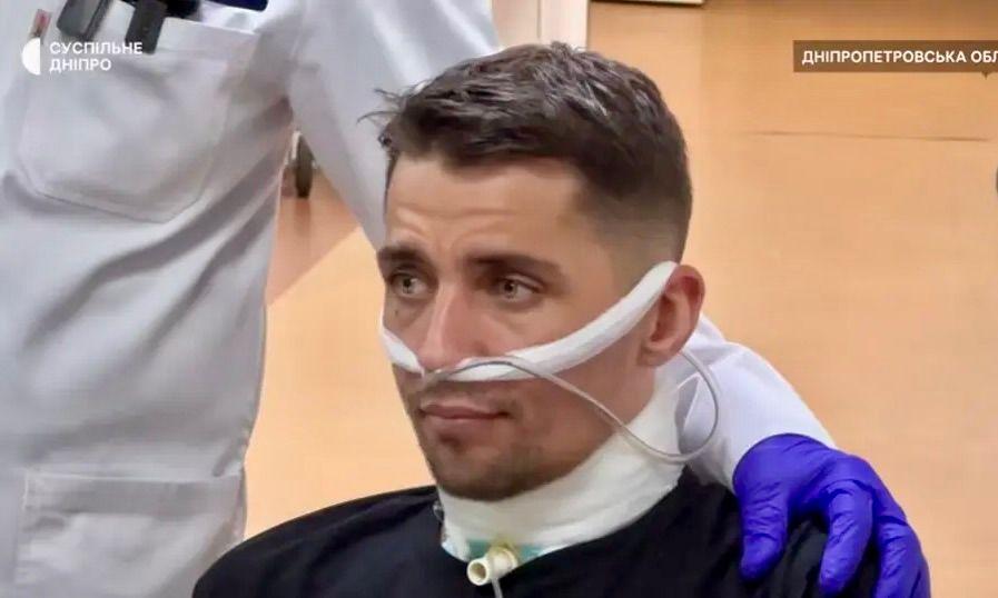 Ukrainian soldier whose throat was cut by Russian forces found safe after disappearing from hospital