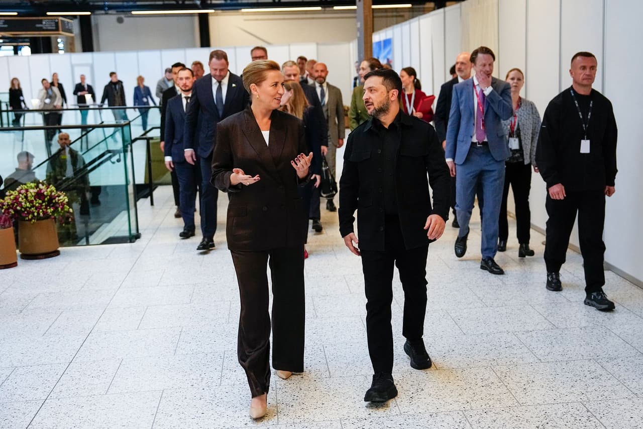 Zelensky arrives in Copenhagen for European Political Community summit