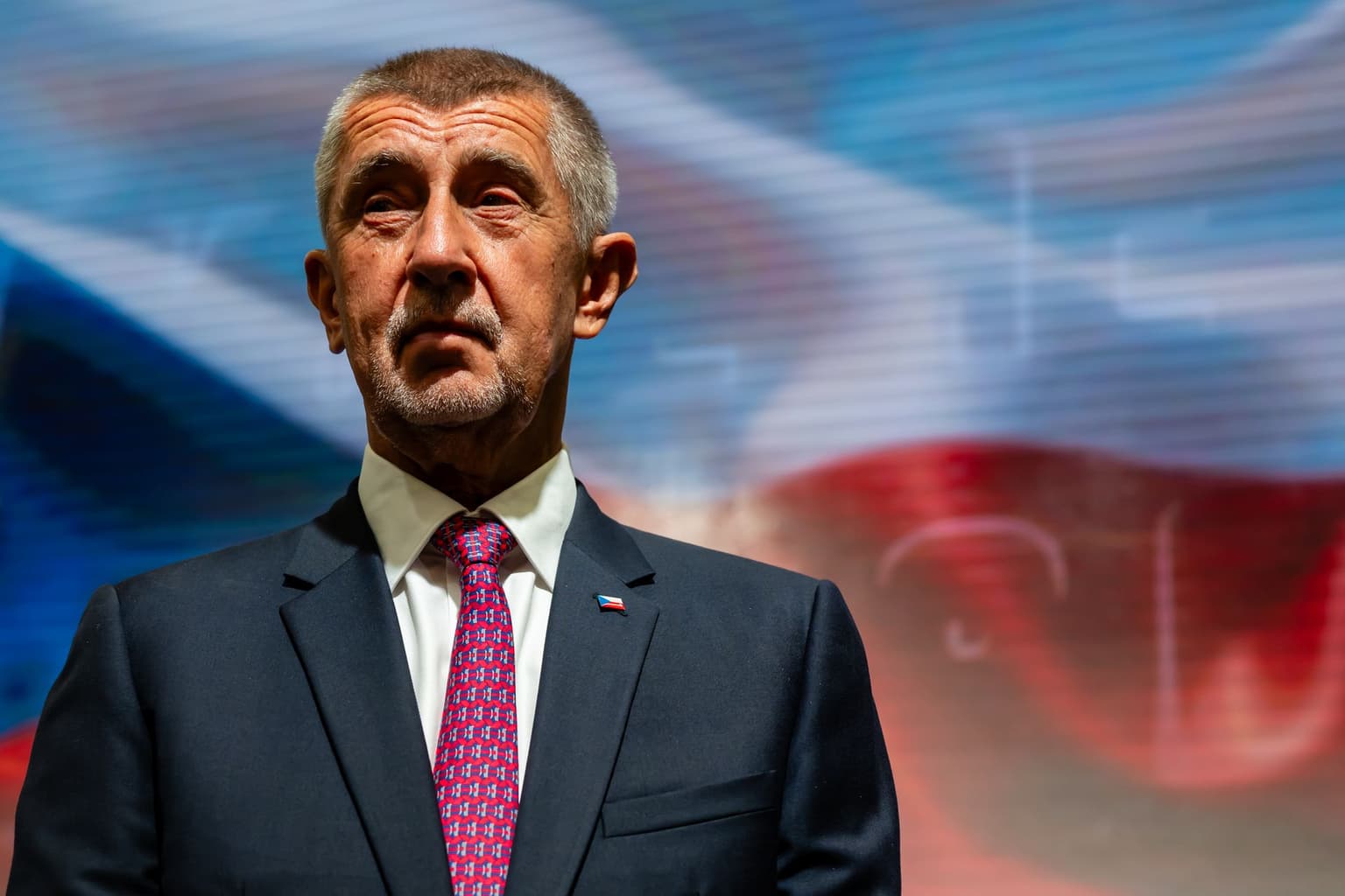 Andrej Babis after the Czech parliamentary elections in Prague, Czech Republic, on Oct. 4,