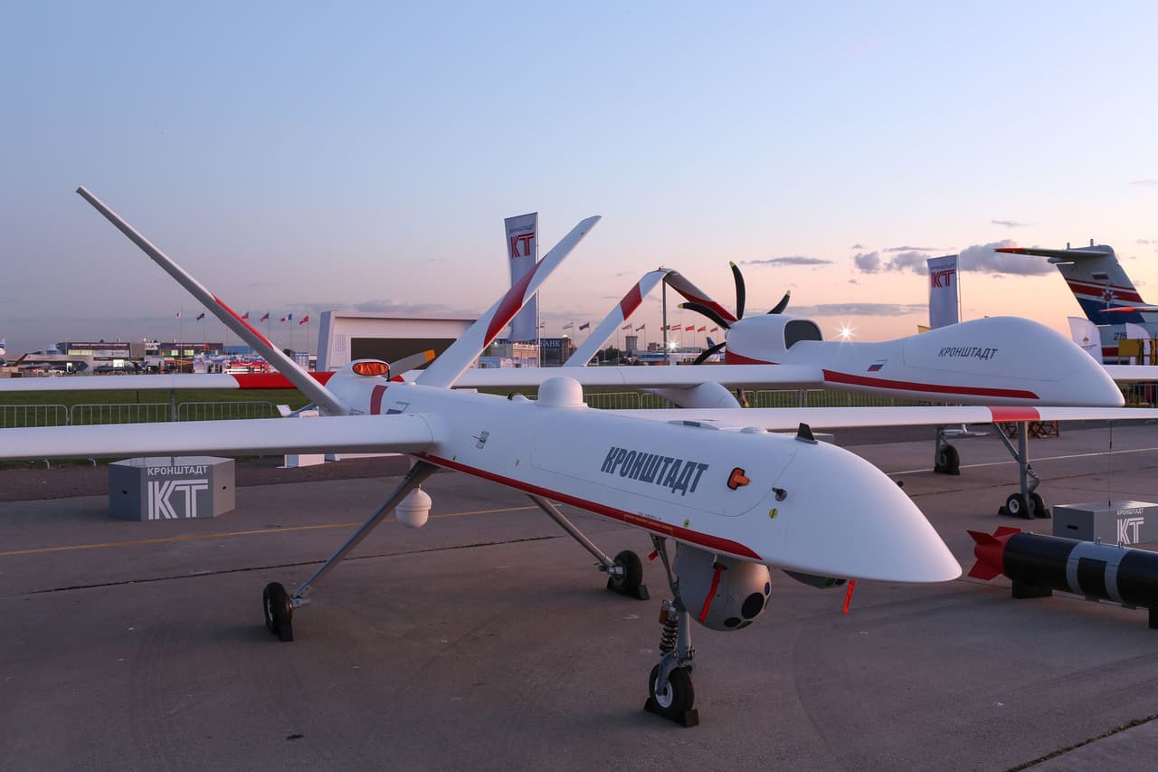 Under the hood, Russia’s 'Reaper' drone copy is shockingly American