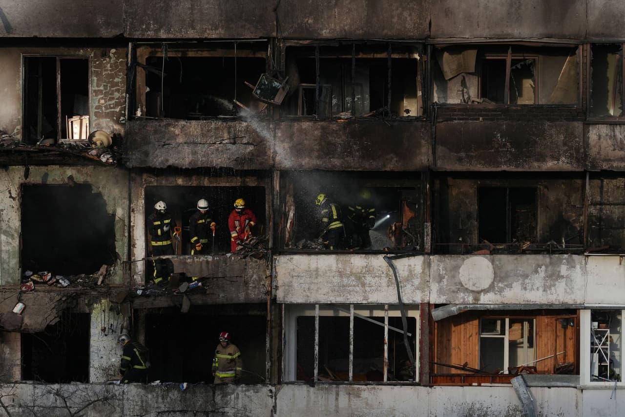 ‘The doors were blown out instantly’ — Russia bombards Kyiv with missiles, drones, killing 7