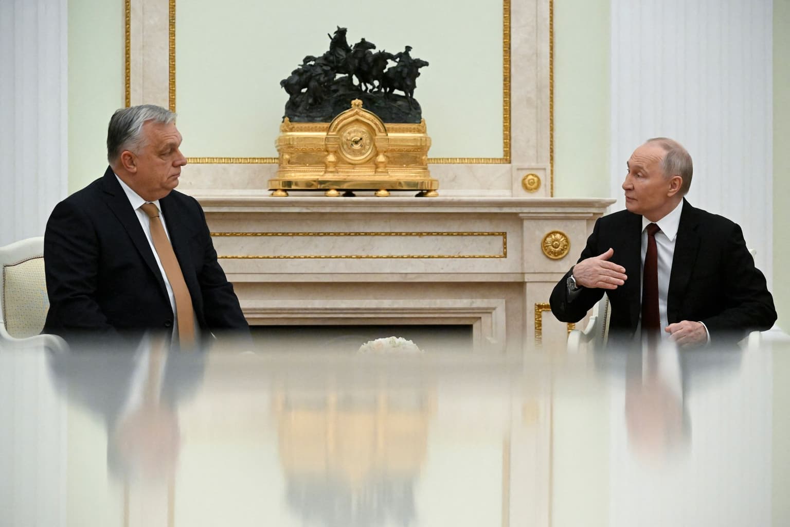 Putin hosts Orban in Moscow, says Russia-Hungary relations at historical high