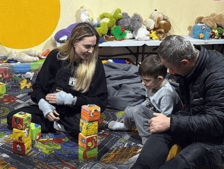 'The threat was constant' — Russian drone  flew over Angelina Jolie during her Ukraine trip