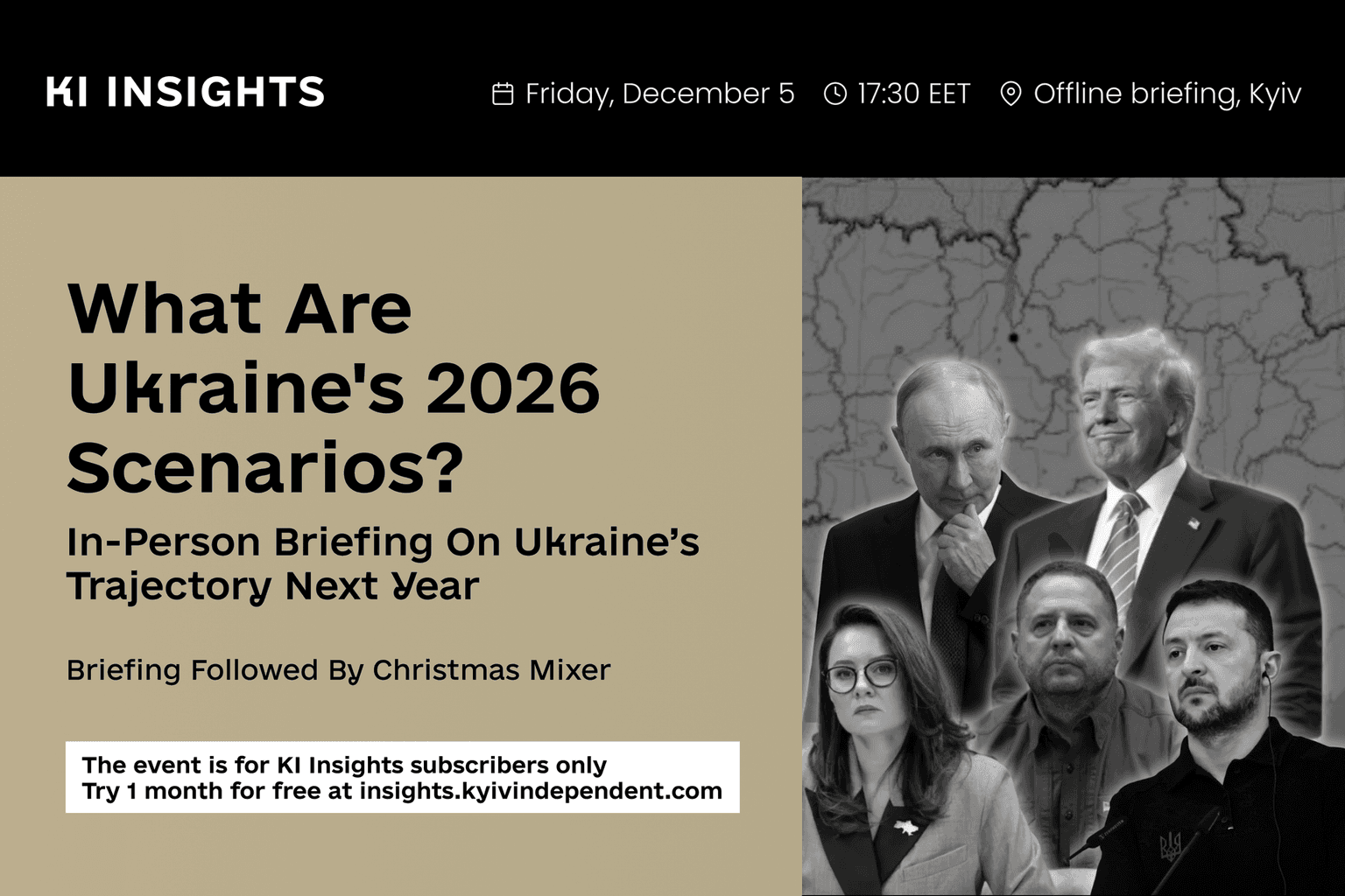 What Are Ukraine’s 2026 Scenarios? Exclusive briefing by KI Insights