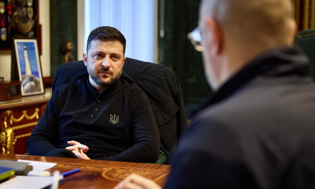 'Time to update' Ukraine's defense documents, Zelensky says after meeting top military, intelligence officials