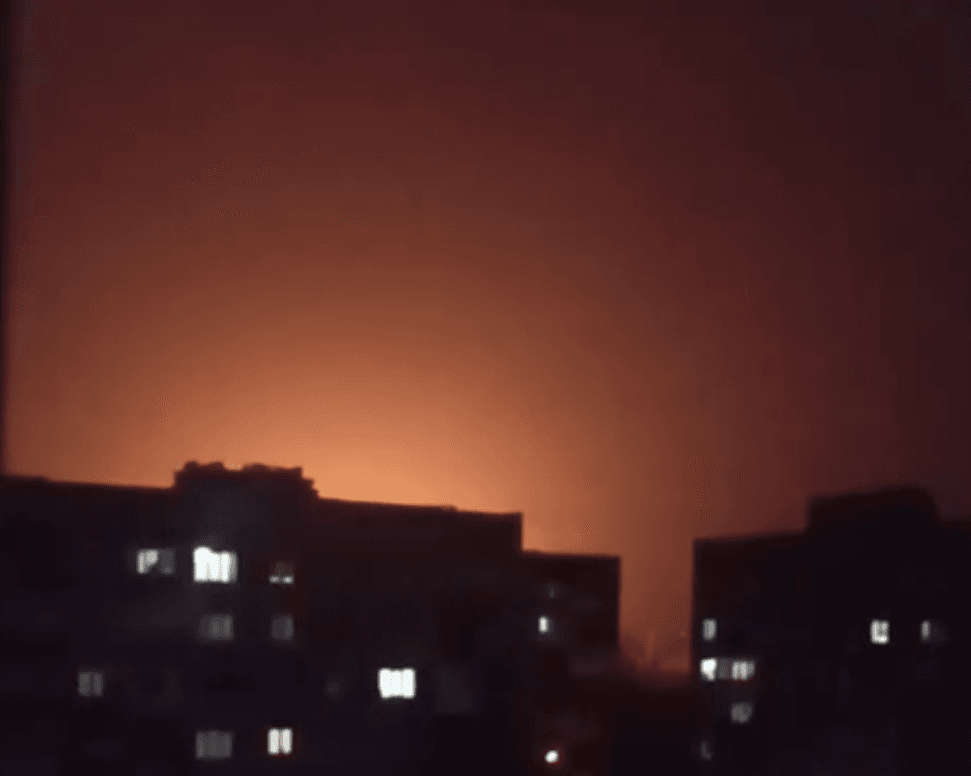 Powerful explosions reported at Shakhtarsk oil depot in Russian-occupied Donetsk Oblast