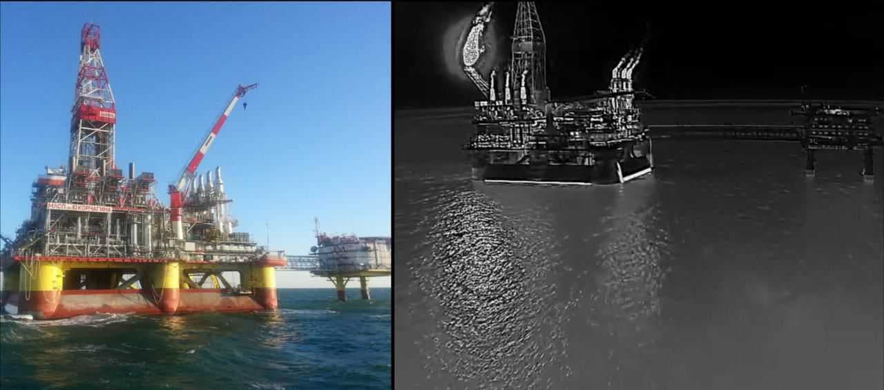 Ukraine strikes Russian oil facilities in Caspian Sea again, SBU source says