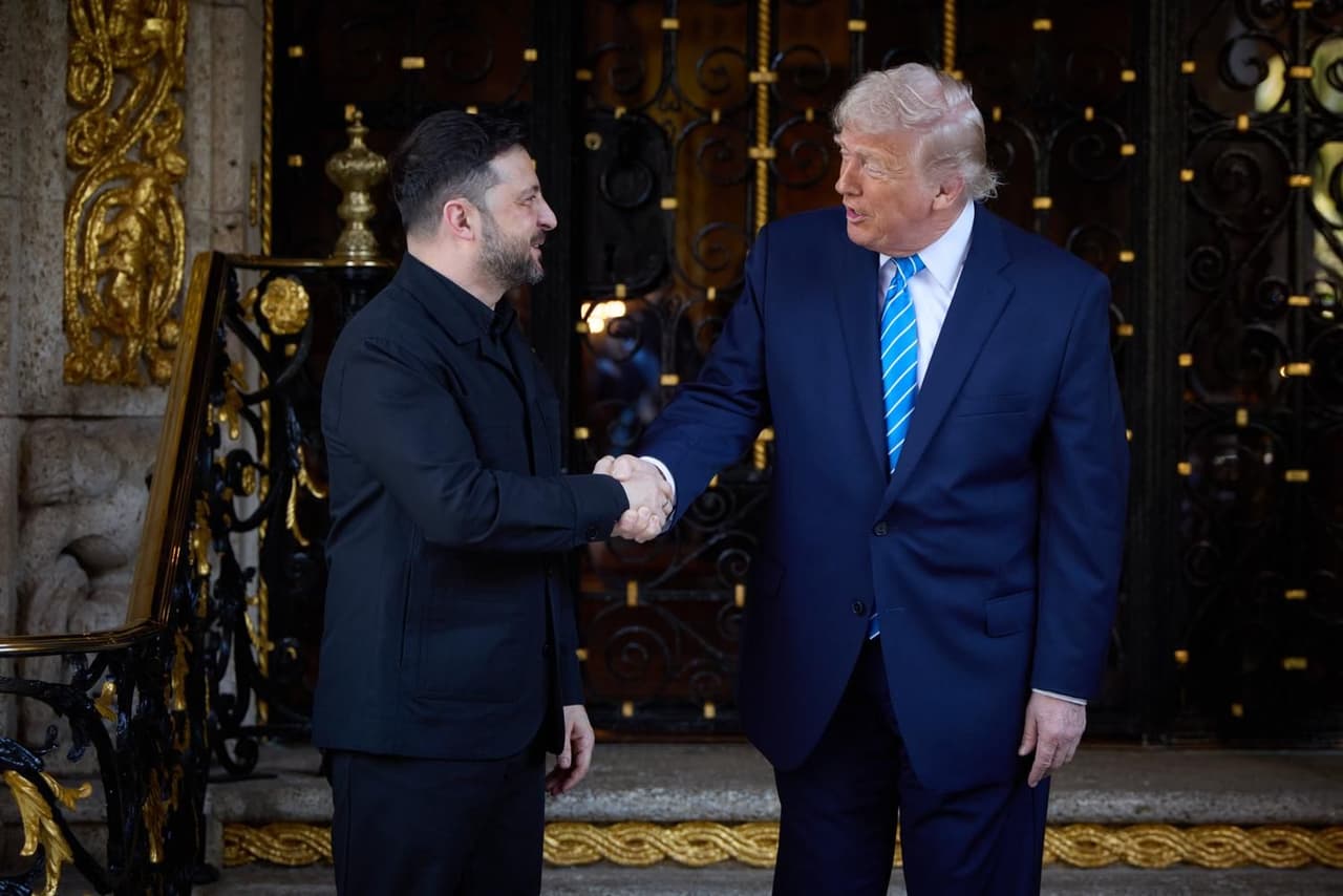 Zelensky, Trump conclude meeting in Florida aimed at discussing an end to Russia's war (LIVE)