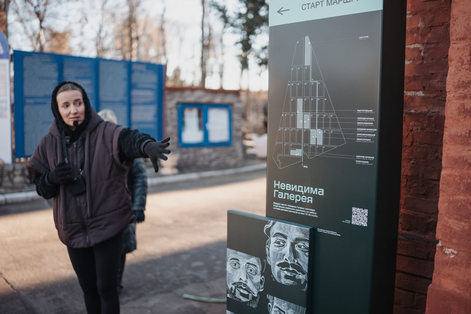 Bringing art to the cemetery — How 'The Invisible Gallery' reclaims legacy overshadowed by Russian imperialism