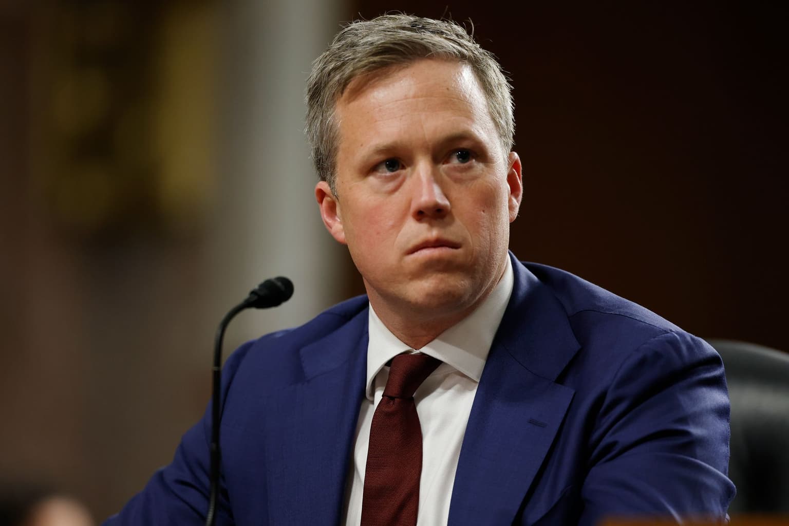 Daniel Driscoll on Capitol Hill in Washington, D.C., US, on Jan. 30, 2025.