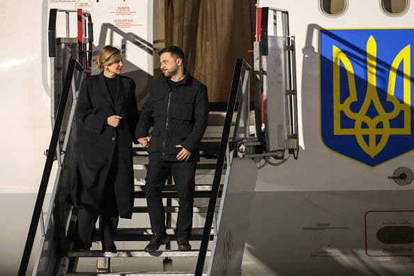 Unidentified drones reported near Zelenskyy's arrival route in Dublin, Irish media say