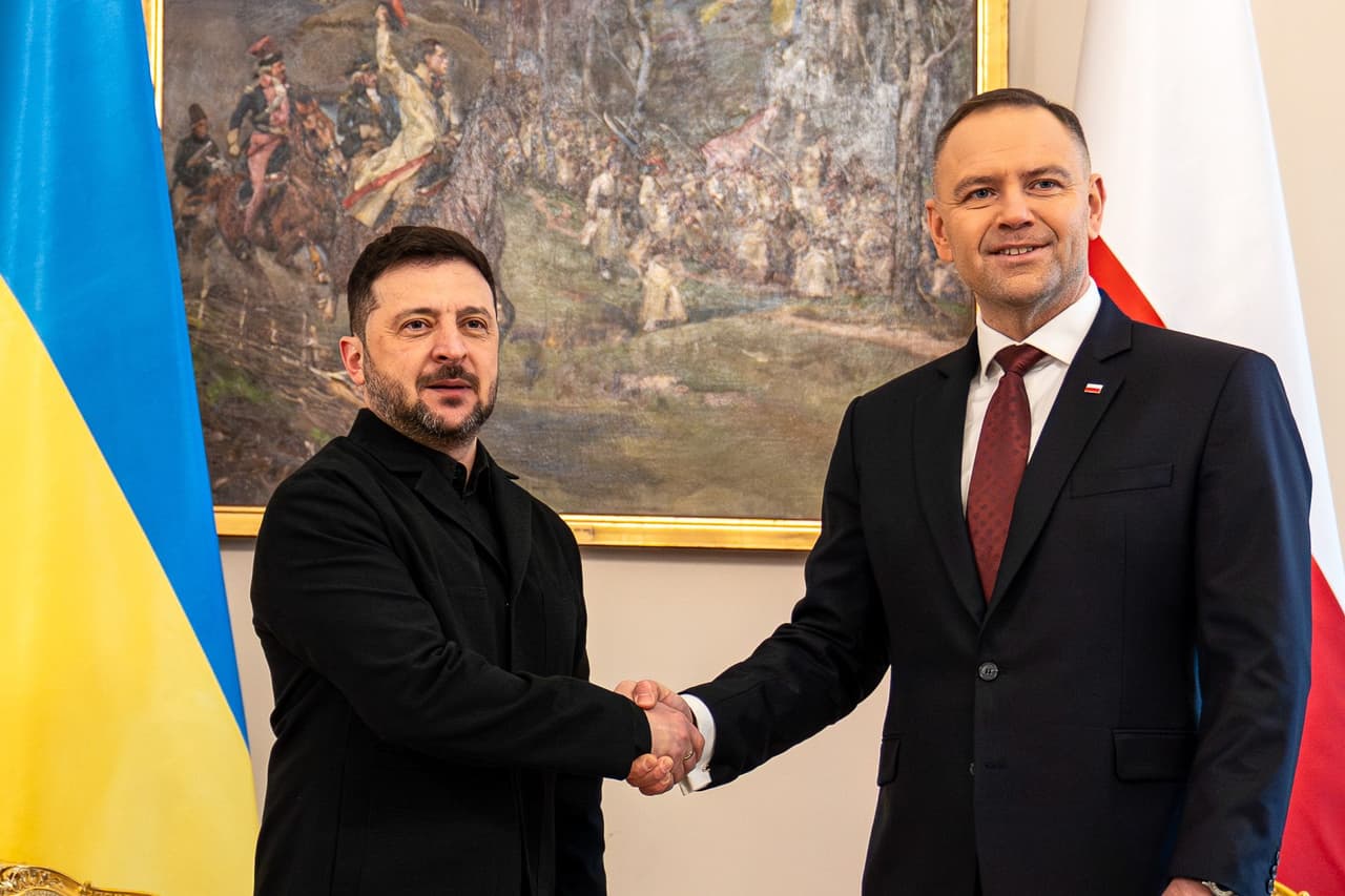 'Without independent Ukraine, Russia will come for Poland,' Zelensky says as he meets Nawrocki