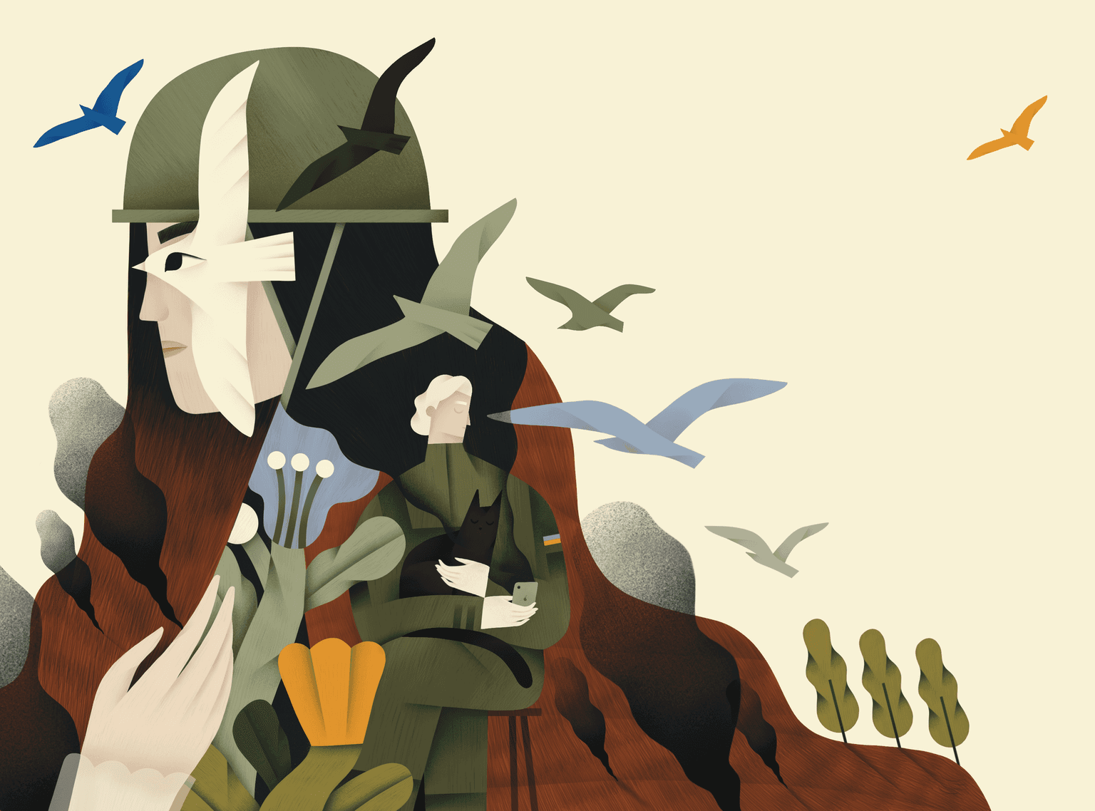 Coming of age during war, where mistakes can cost a life