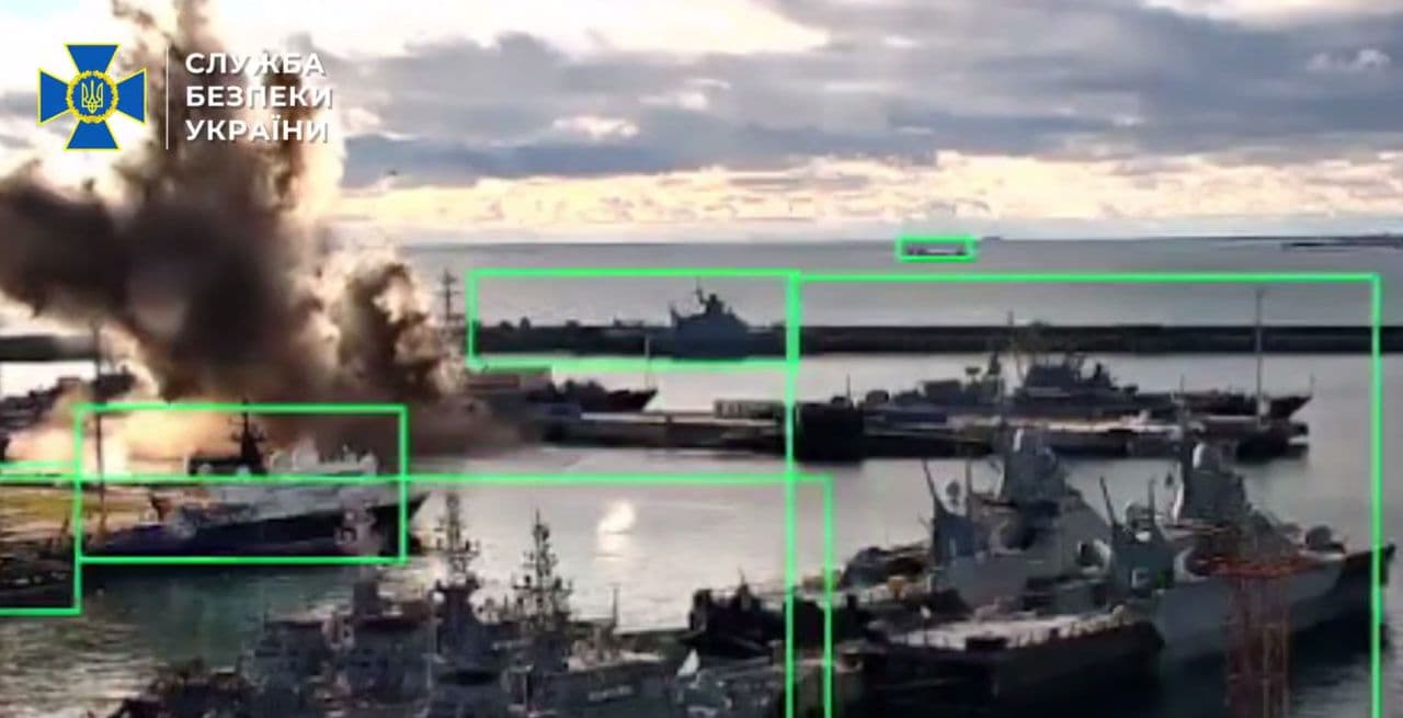 Ukraine claims first Sea Baby underwater drone strike on Russian submarine