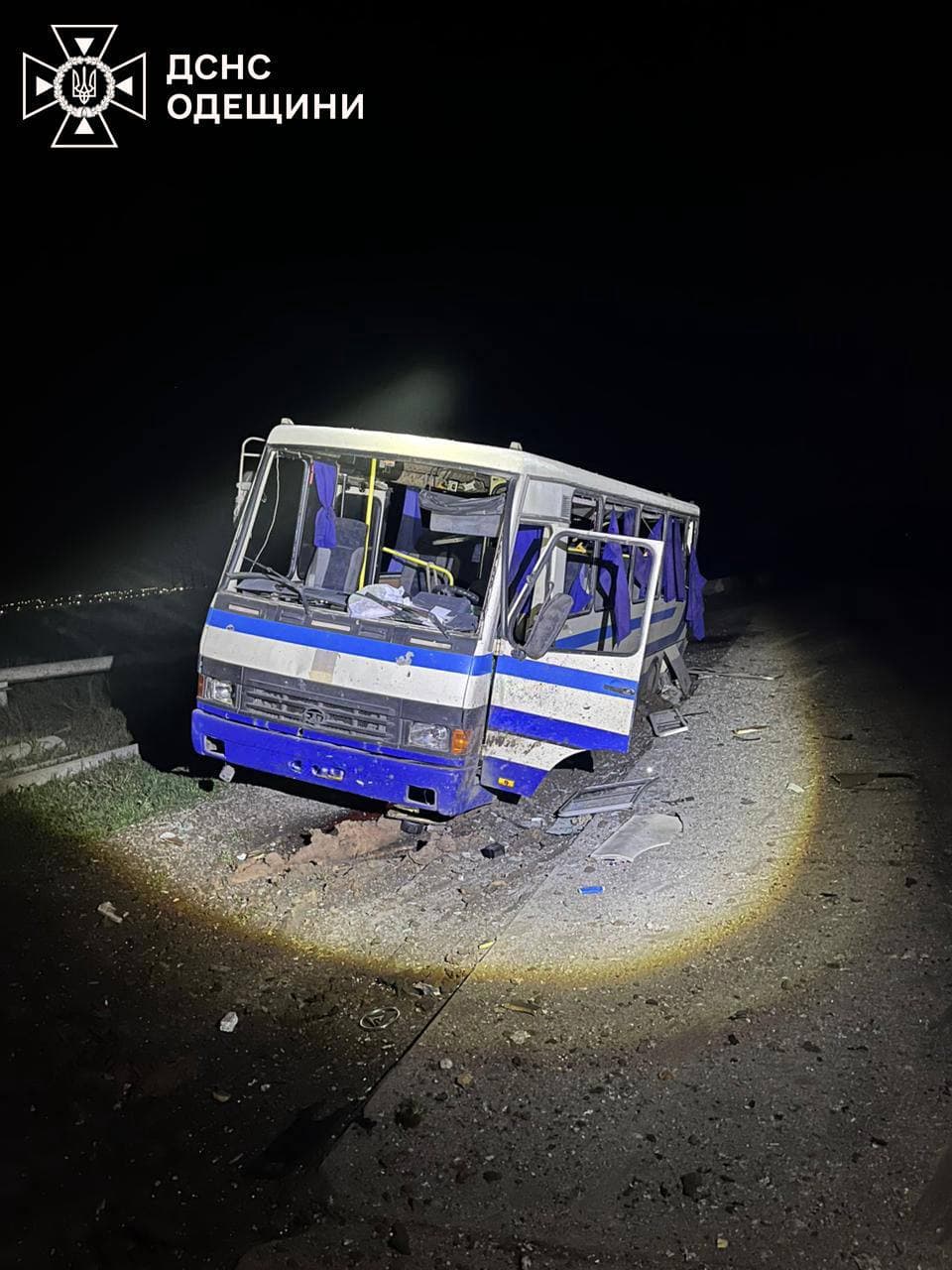 Russia attacks Odesa Oblast with ballistic missiles, 8 killed, 27 injured after passenger bus struck