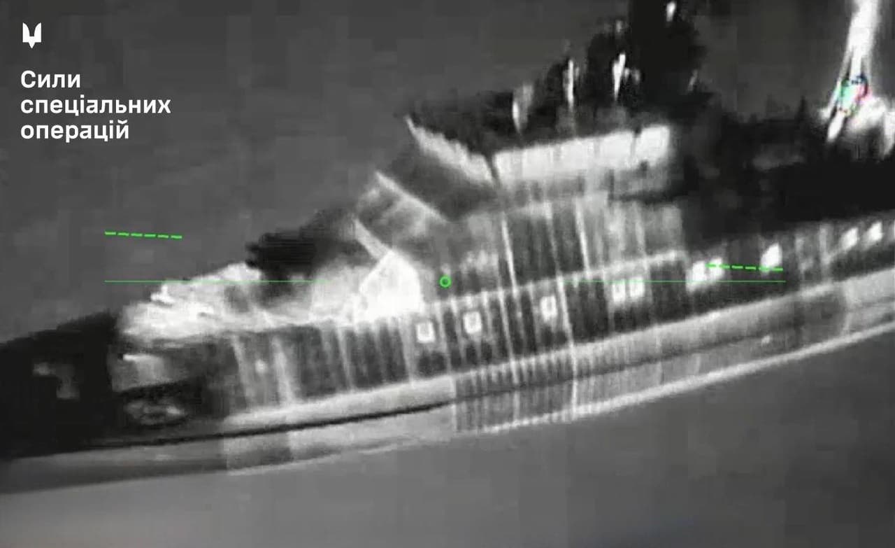 Ukrainian special forces hit Russian patrol ship and oil platform in Caspian Sea