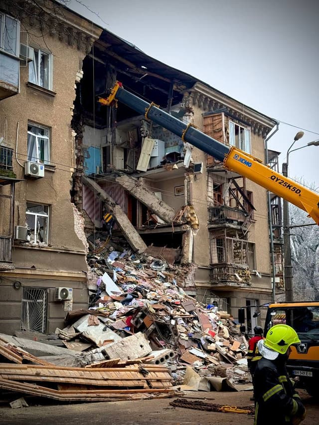 'Colossal destruction' – Russian drone strike on Odesa kills 3, injures ...