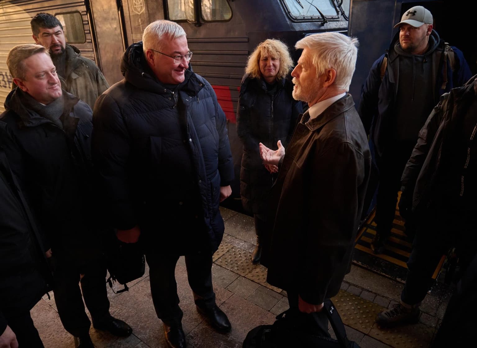 Czech president visits Kyiv amid worsening energy crisis