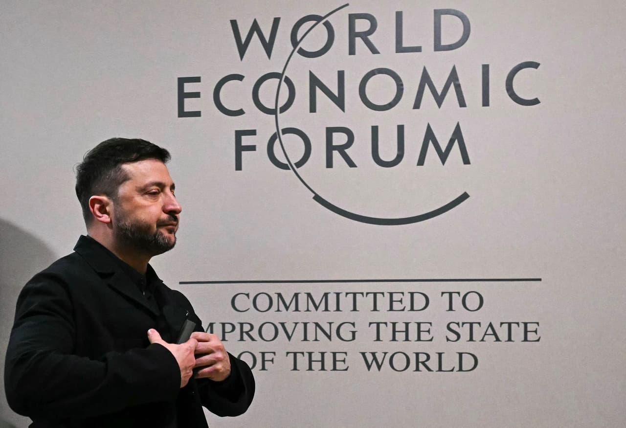 Zelensky meets Trump in Davos as 'single issue' in peace framework remains unresolved