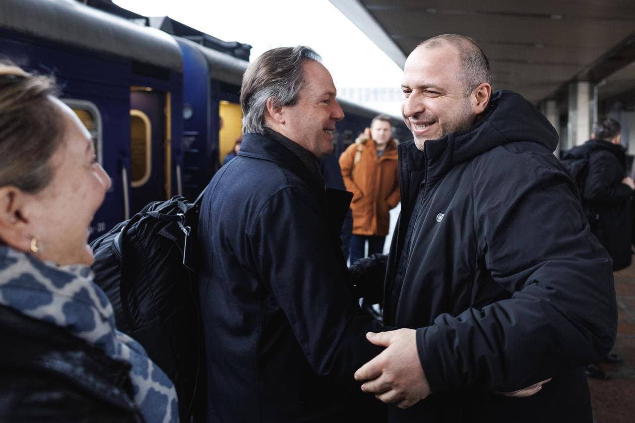 European national security advisors arrive in Kyiv, Coalition of the Willing talks to be held later in the day