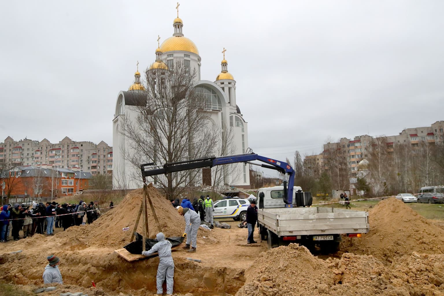 EU sanctions 9 Russians for war crimes committed in Bucha