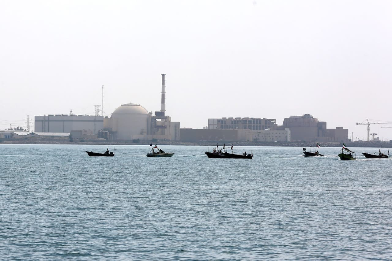 Iran says projectile hit nuclear power plant area; Russian staff on site