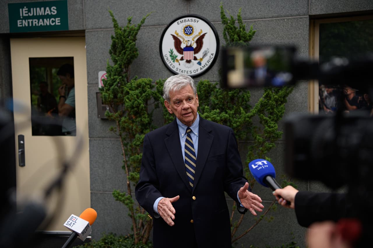 Exclusive: US envoy suggests 'big deal' could normalize relations with Belarus