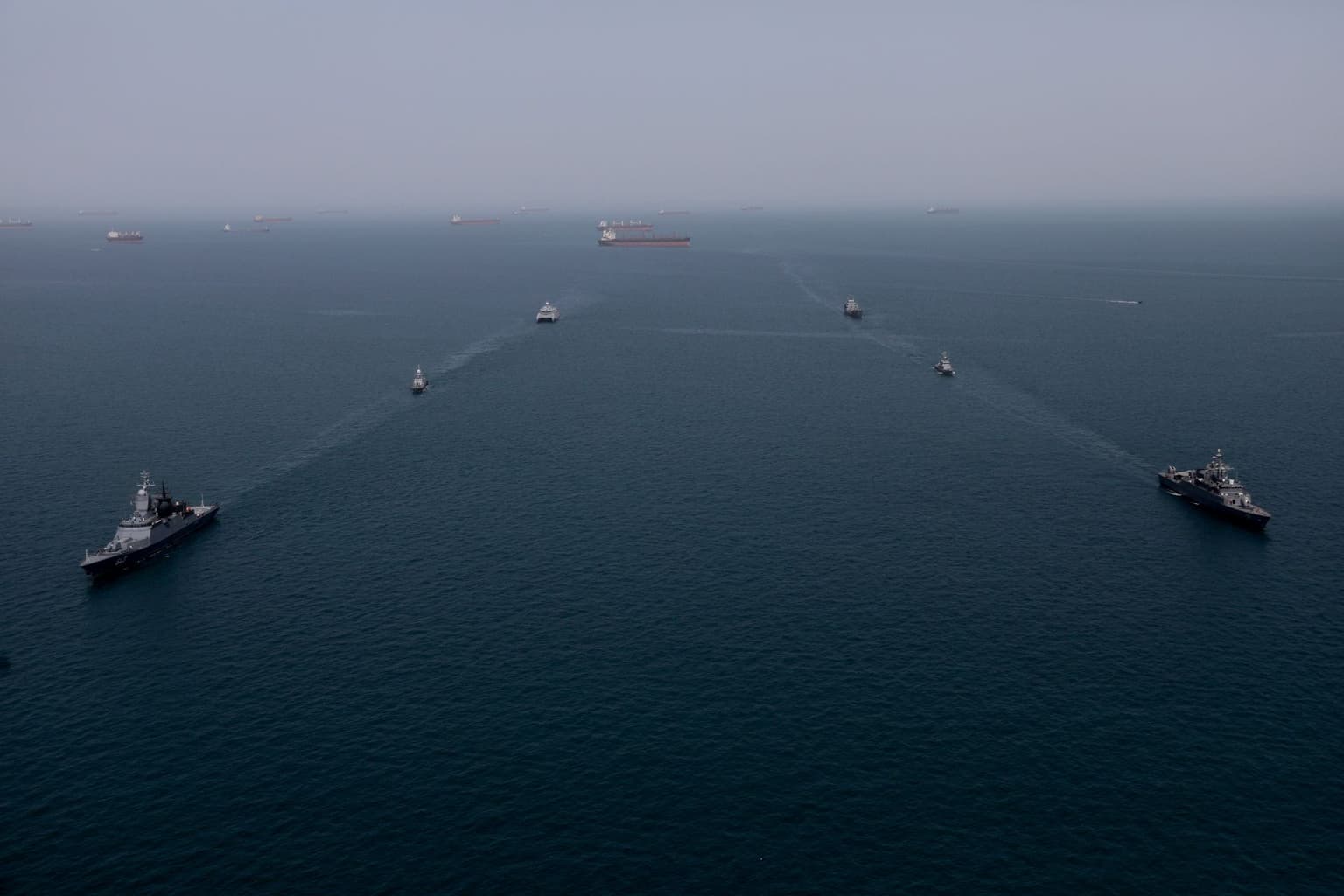 Sanctioned Russian billionaire's yacht passes through blockaded Strait of Hormuz