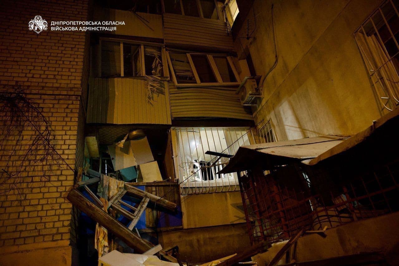 Overnight Russian attacks on Dnipro and Kharkiv injure at least 20