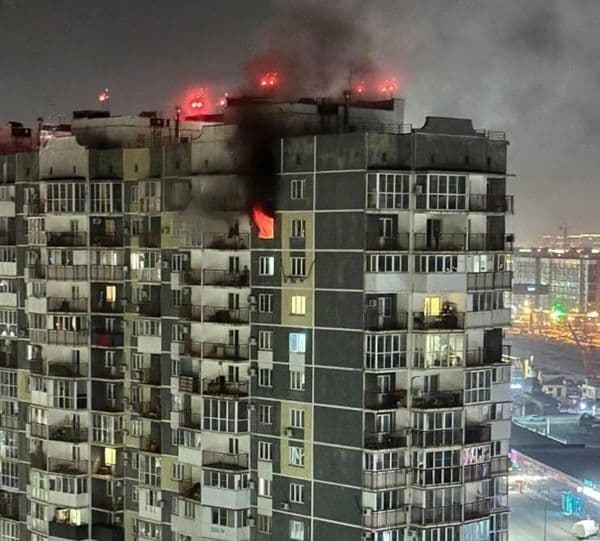 Drone attack on Russia's Krasnodar kills 1 and damages multiple apartment buildings, mayor says