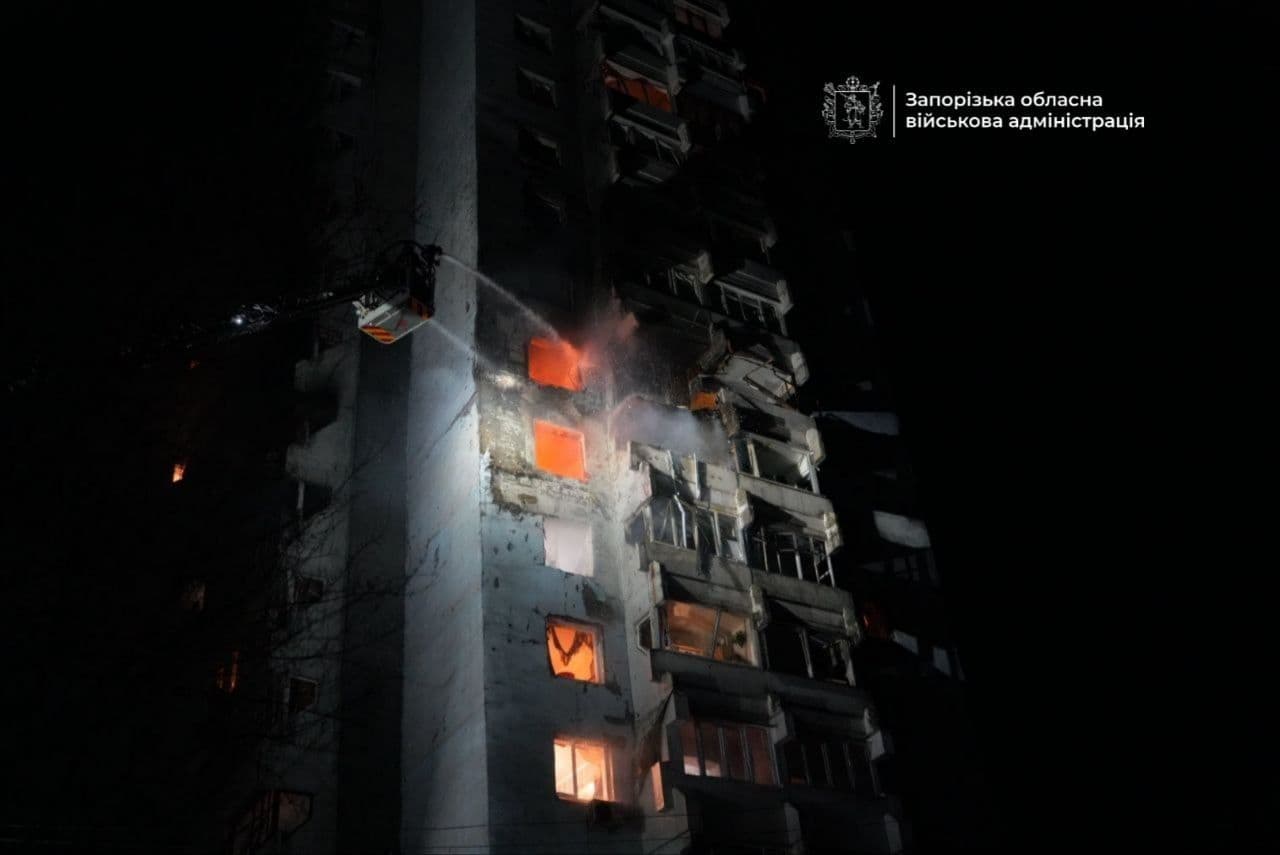 Russia launches large-scale missile, drone attack on Ukraine, strikes on apartment buildings kill 3, injure 14