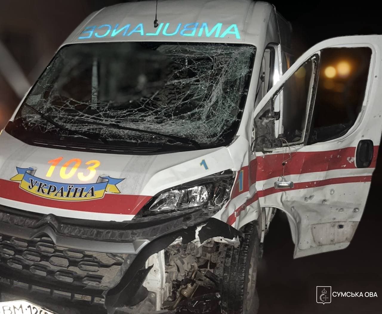 Russian drone strikes ambulance in northeastern Ukraine, injuring 3 paramedics despite Easter ceasefire