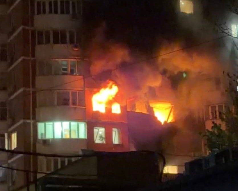 Russian overnight attack on Odesa damages kindergarten and residential buildings, injures 16