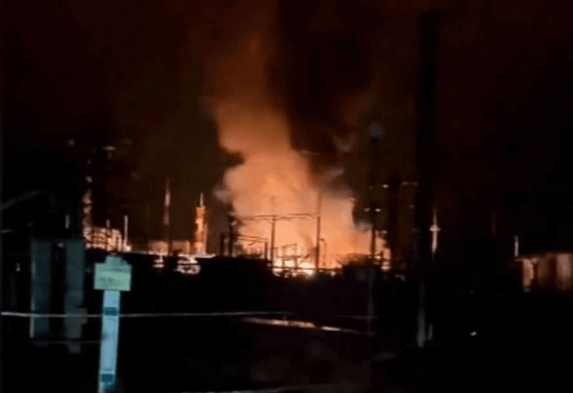 Ukrainian drones reportedly strike oil pumping station in Russia's Krasnodar Krai